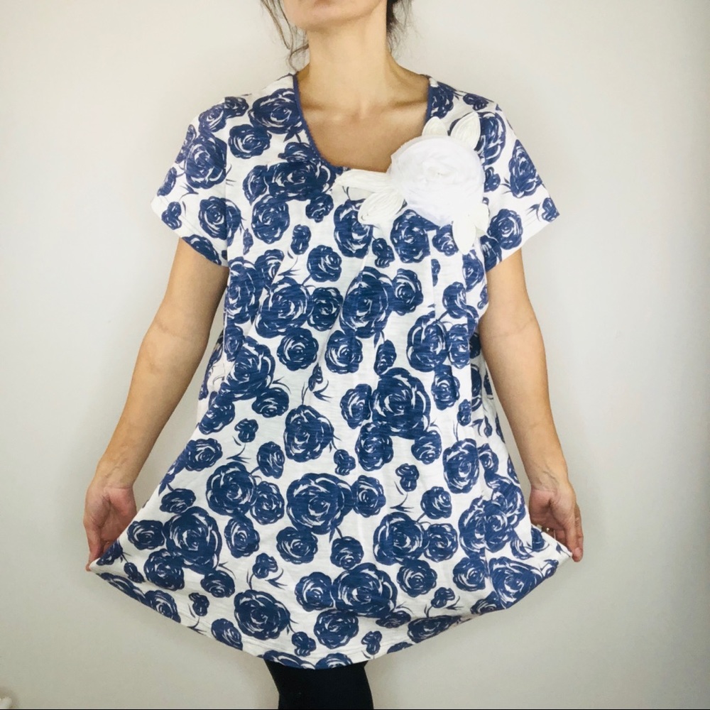 Gorgeous Chelsea Studio floral tunic Dress, Large